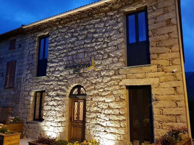 Front view of the hotel