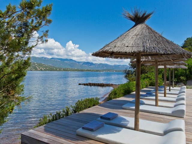 Front view of the hotel