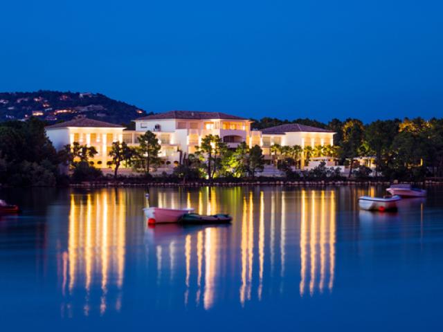 Front view of the hotel
