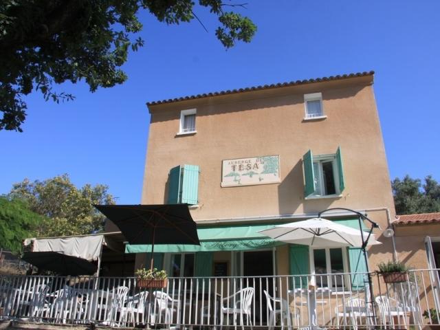 Front view of the hotel