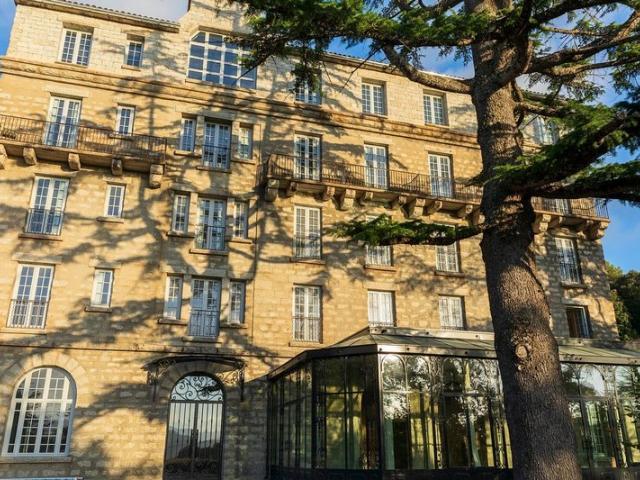 Front view of the hotel