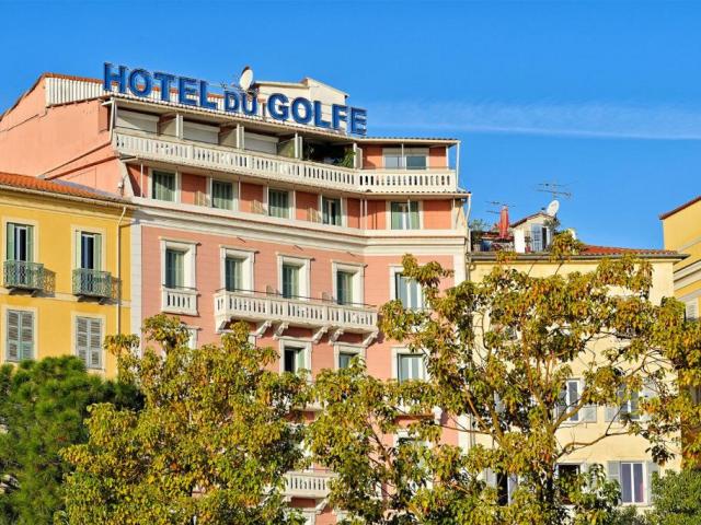 Front view of the hotel