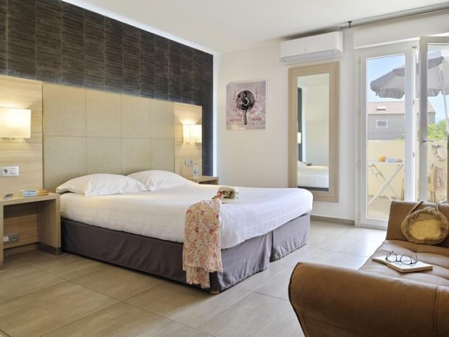 Front view of the hotel