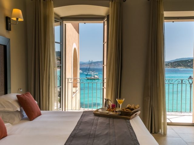 Front view of the hotel