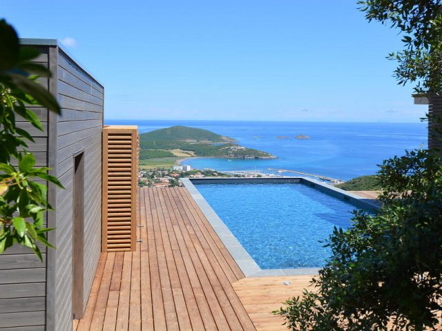 Front view of the hotel